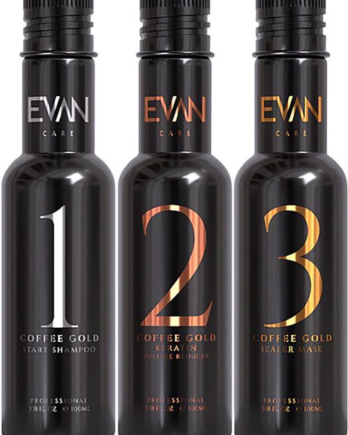 Set keratin Minikit-goffee Gold 3x100ml