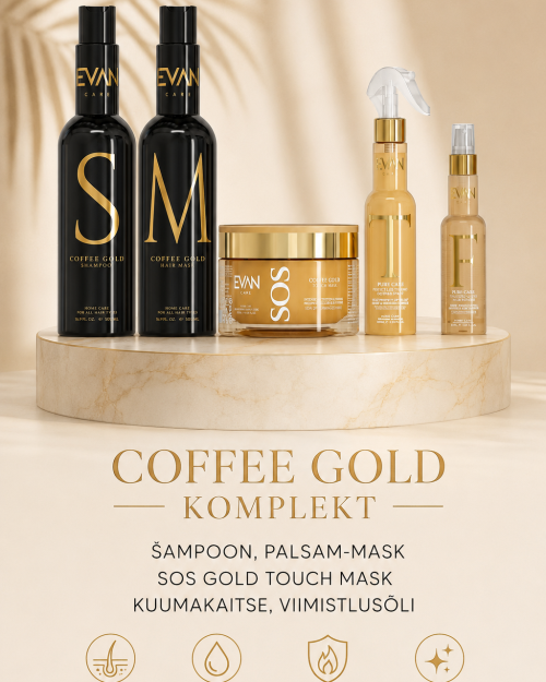COFFEE GOLD KOMPLEKT “PERFEKTSED JUUKSED”
