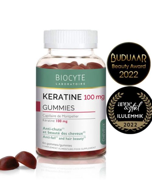 Keratine juuksekasvu kummikommid